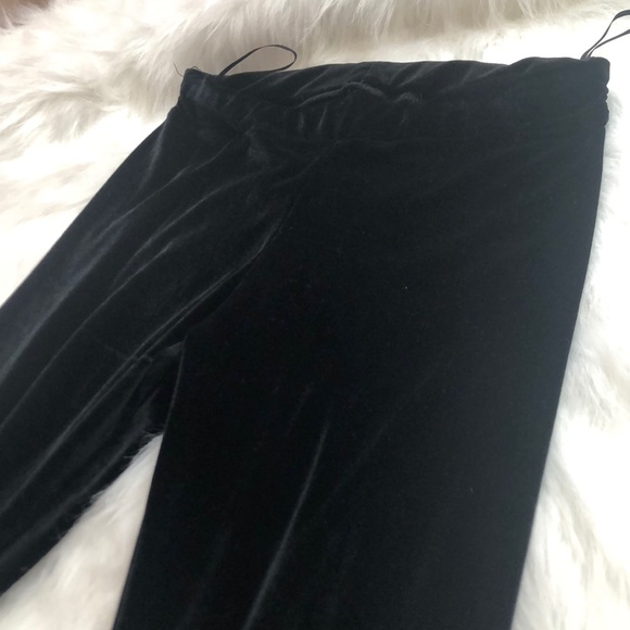 H&M Black Velvet high-waisted leggings - Picture 6 of 7